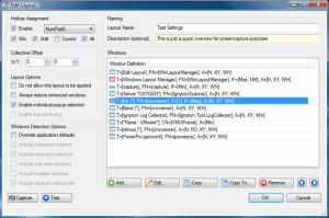 Windows Layout Manager - náhled