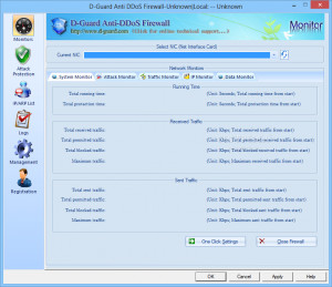 D-Guard Anti DDoS Firewall - náhled