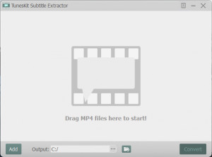 TunesKit Subtitle Extractor - náhled
