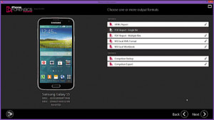 MOBILedit Forensic Express - náhled