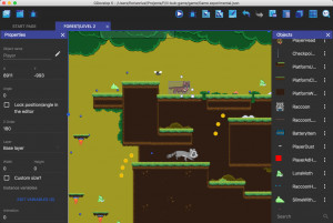 GDevelop - náhled
