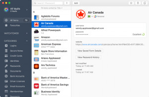 1Password - náhled