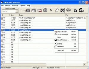 Junk Mail Remover - náhled