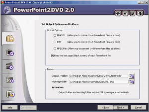 Powerpoint2DVD - náhled