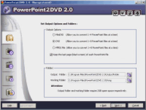 Powerpoint2DVD - náhled
