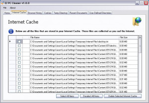 EZ PC Cleaner - náhled