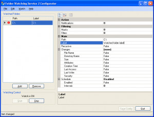 Folder Watchdog Service 2 - náhled