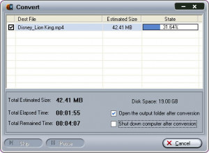 Leawo iPhone converter - náhled