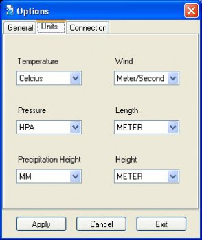 WeatherNotify - náhled