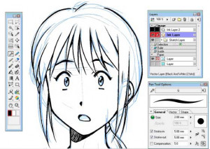 Manga Studio EX - náhled