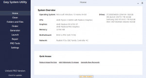 Easy System Utility - náhled