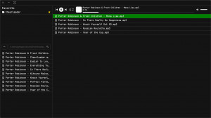d0phamine music player - náhled