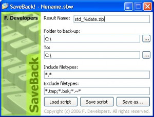 SaveBack! Utilities - náhled