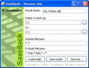 SaveBack! Utilities - náhled