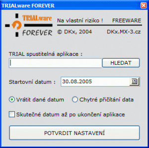 TRIALware Forewer - náhled