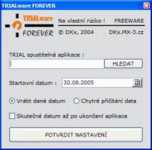 TRIALware Forewer - náhled