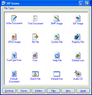 XP Icons - náhled