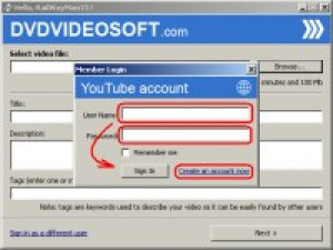 Free YouTube Uploader - náhled