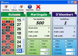 Ruleta - náhled