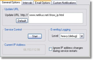 Gateway IP Monitor - náhled