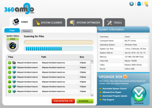 360Amigo System Speedup Free - náhled