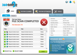 360Amigo System Speedup Free - náhled