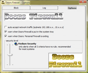Doors Firewall - náhled