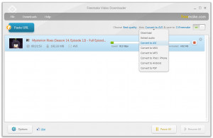 Freemake Video Downloader - náhled