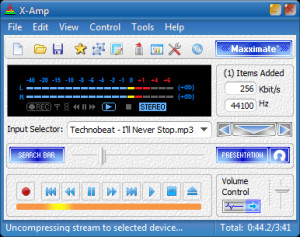 X-Amp - náhled