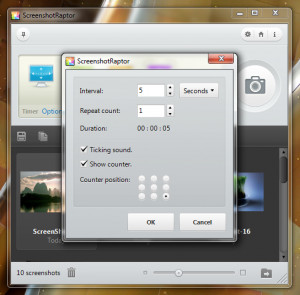 ScreenshotRaptor - náhled