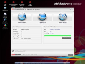 BitDefender Rescue CD  - náhled