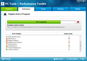 PC Tools Performance Toolkit  - náhled