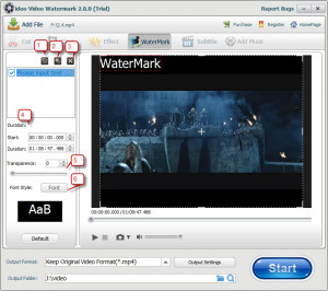 idoo Video Editor Pro - náhled