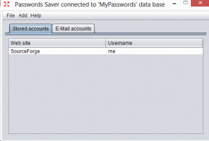 Passwords Saver - náhled