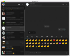 WhatsDesktop - náhled