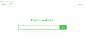 SSLCert FREE - náhled