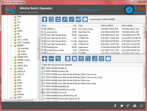 WinExt Batch Operator - náhled