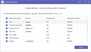 PassFab Wifi Key - náhled