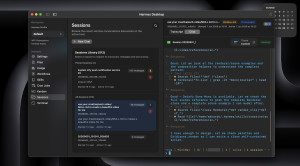Hermes Desktop - náhled