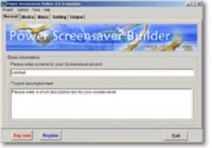Power Screensaver Builder - náhled