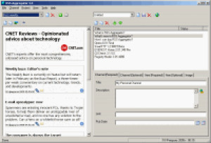 RSS Aggregator - náhled