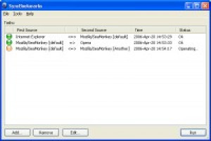 SyncBookmarks - náhled