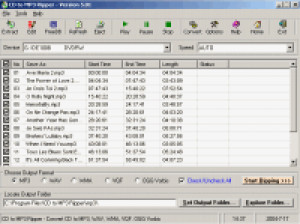 CD to MP3 Ripper - náhled