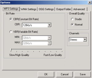 CD to MP3 Ripper - náhled