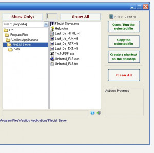 FileList Siever - náhled