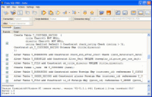 Foxy SQL Pro - náhled