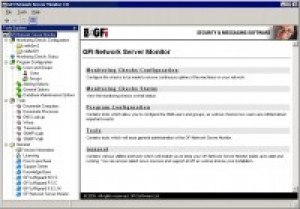 GFI Network Server Monitor - náhled