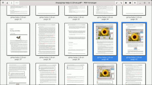 PDF Arranger - náhled