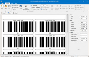 Barcode Label Studio - náhled