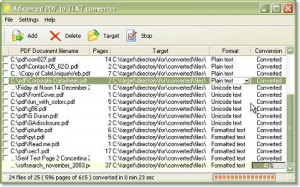 IntraPDF PDF to TEXT converter - náhled